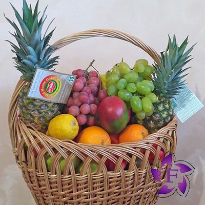 Большая корзина фруктов Заказать корзину фруктов в Одессе