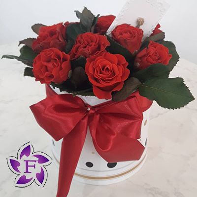 Розы в коробке