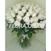 51 біла троянда 60 см - Фото 1