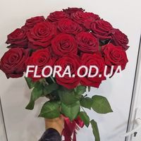 Букет 15 червоних троянд - Фото 2