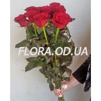 Букет из 11 красных роз 70 см - Фото 3
