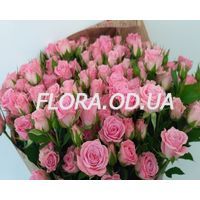 Букет из 17 кустовых роз - Фото 1