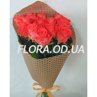 Букет из 17 роз - Фото 1