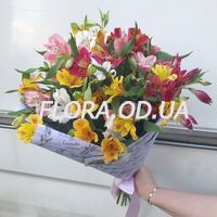 Букет из 19 альстромерий - Фото 1