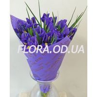 Bouquet of 25 irises - Photo 1