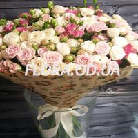 Bouquet of 29 bush roses - Photo 1