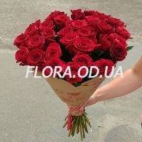 Букет из 39 красных роз - Фото 1