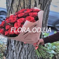 Букет из 45 красных роз - Фото 2