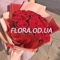 25 красных роз - Фото 3