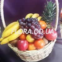 Фрукты в корзине в подарок - Фото 1