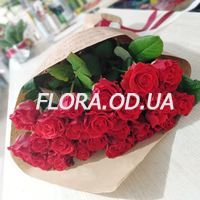 25 красных роз - Фото 6