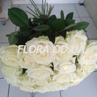 31 импортная белая роза - Фото 1