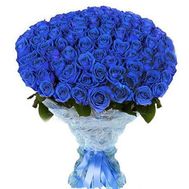 101 blue roses Odessa