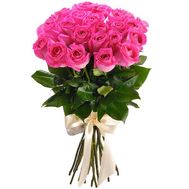 21 импортная розовая роза