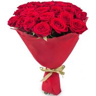 25 красных роз