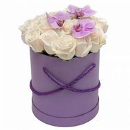 25 троянд в коробці