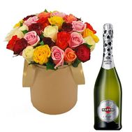 39 roses and champagne