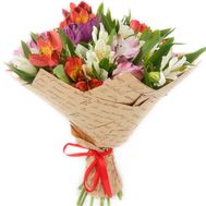 Alstromeria in bouquet