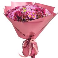 Bouquet of 19 chrysanthemums