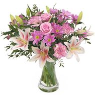 Букет цветов микс