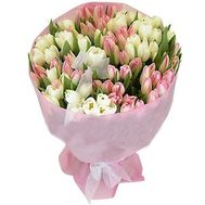 Bouquet of 101 tulips