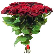 Букет из 11 красных роз 70 см