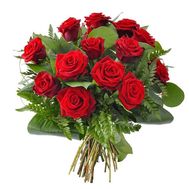Букет из 15 красных роз