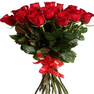 Букет из 17 красных роз
