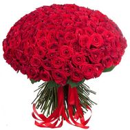 Bouquet from 201 roses 70 cm