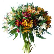 Bouquet of 25 alstromeries