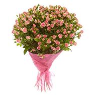 Букет з 25 кущових троянд