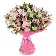 Bouquet of 27 alstromeries