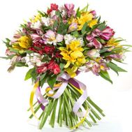 Bouquet of 51 alstroemerias