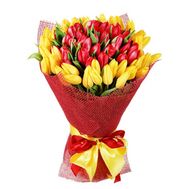 Bouquet of 51 tulips