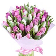 Bouquet of 51 tulips
