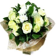 Bouquet of chrysanthemums and gerberas