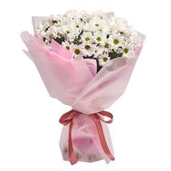 Букет з 11 ромашкових хризантем