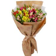 Bouquet of 15 alstromeries