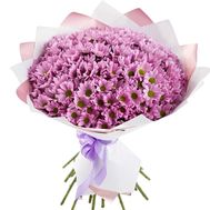 Bouquet of 19 chrysanthemums