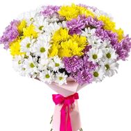 Bouquet of 21 chrysanthemums