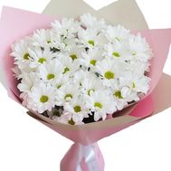 Букет з 5 ромашкових хризантем