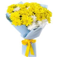 Букет из хризантем