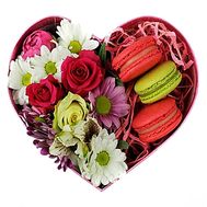 Flowers and Macarons