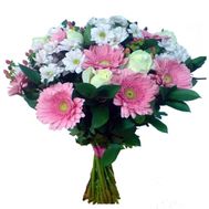 Interesting bouquet of flowers