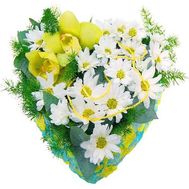 Composition in the form of heart