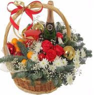 New Years basket