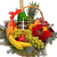 Gift basket for Christmas