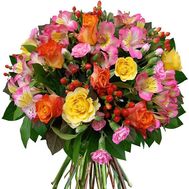 Beautiful bouquet for anniversary
