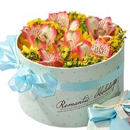 Small box with flowers