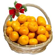Mandarins in the basket